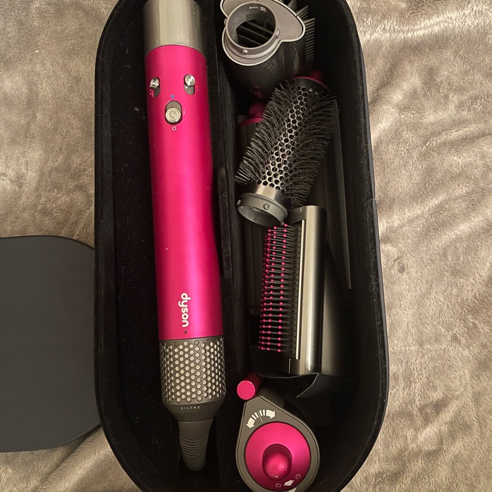Dyson Hair Styling Set - Pink and Gray